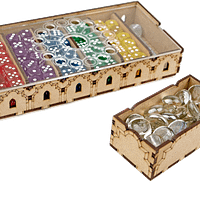 insert_sagrada_5 conteneurs de pièces de l'insert d'organisation pour Sagrada