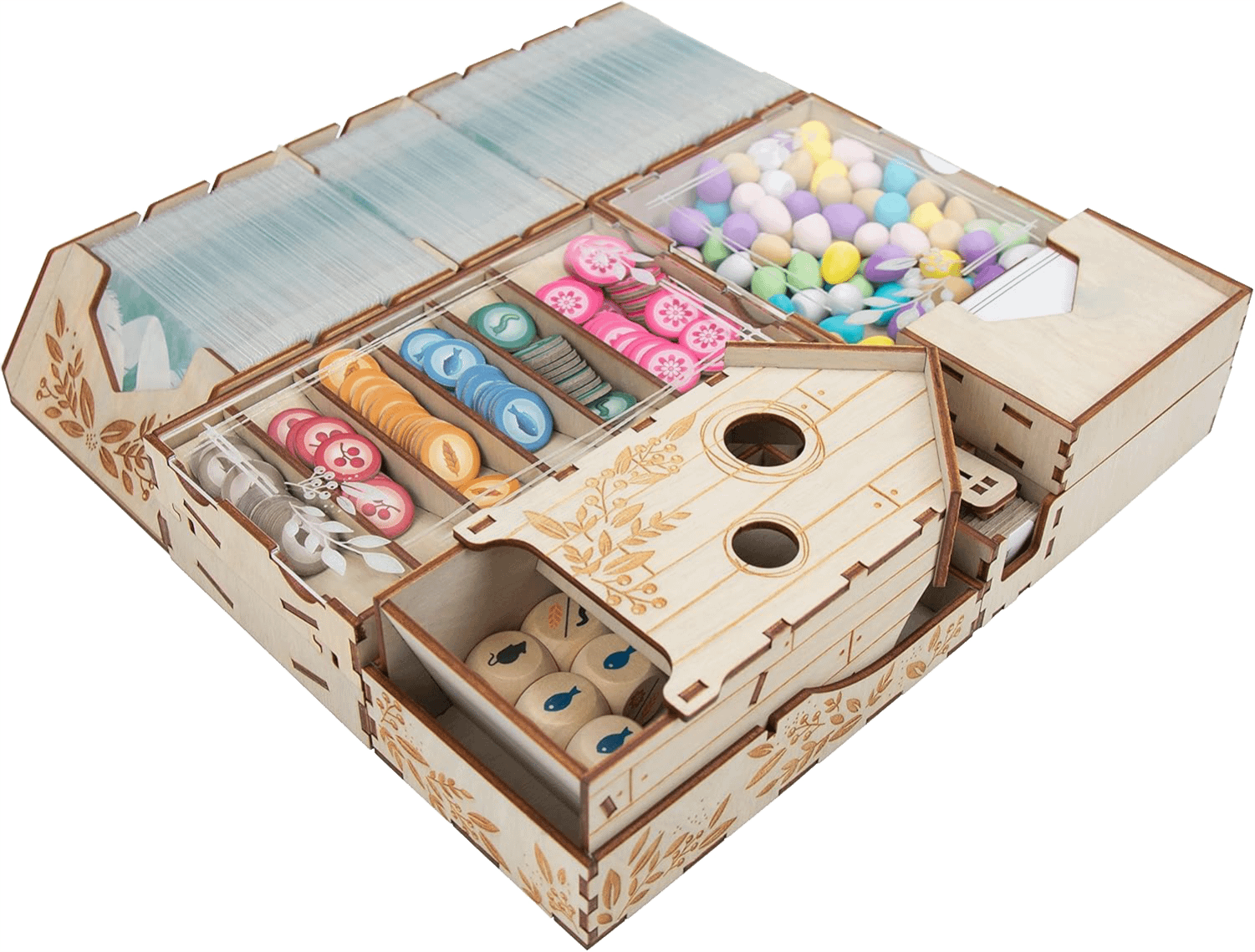 vue d'ensemble de l'insert d'organisation pour Wingspan