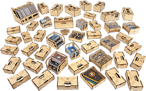 éléments de l'insert d'organisation pour Twilight Imperium