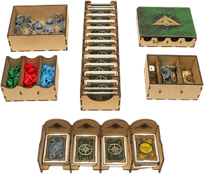 divers éléments de l'insert d'organisation pour Talisman