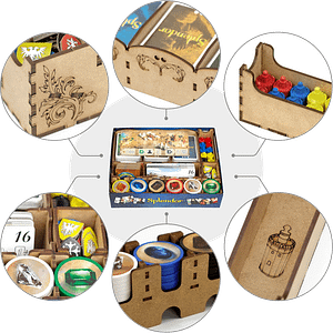 détails des éléments de l'insert d'organisation pour Splendor