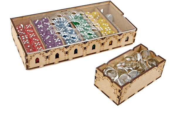 insert_sagrada_5 conteneurs de pièces de l'insert d'organisation pour Sagrada