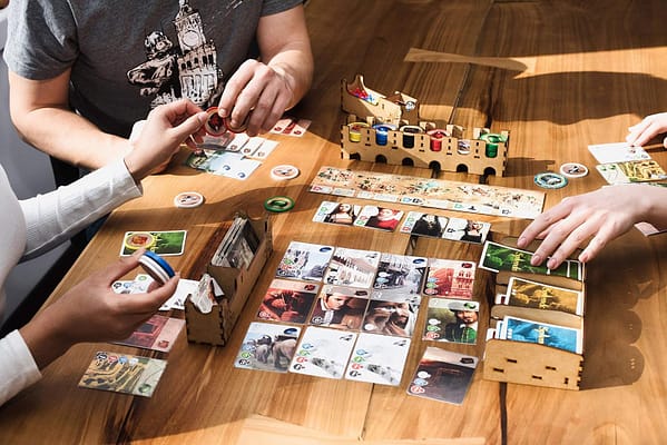 insert_splendor_5 utilisation en jeu de l'insert d'organisation pour Splendor